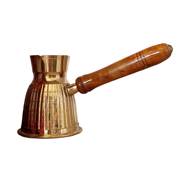 جزوه برنجی دسته چوبی